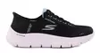 Skechers women's waterproof sneakers 124846/BKMV GO WALK FLEX - CLEAR CREEK black/mauve - Skechers women`s sneakers - 138327 - 1
