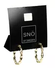 Snö of Sweden Earrings Aero ring gold - Earrings - 136707 - 1