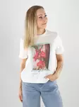 Vero Moda t-shirt snow white/growing - Women's T-shirts - 141177 - 1