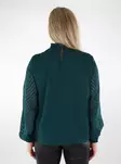 Vila women's shirt Highneck ponderosa pine - Women's long sleeved shirts - 136947 - 2