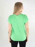 Vila women's t-shirt Satin summer green - Women's T-shirts - 138477 - 2