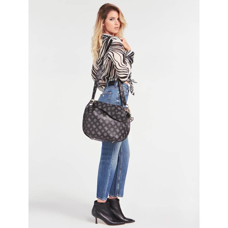 Guess Shoulder Bag Digital, Black - Handbags - 127287 - 1