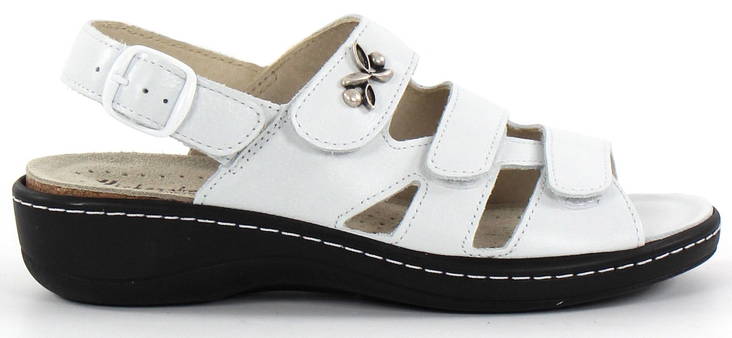 Hickersberger Sandals 5109 8080, White - Women's work shoes - 123627 - 1
