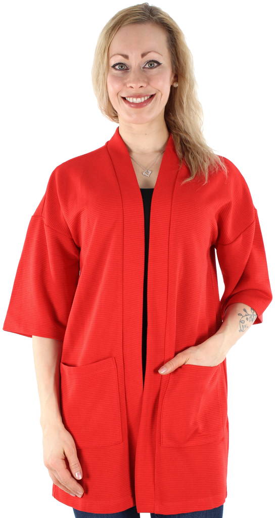 JDY Cardigan Boy 3/4 - Women's knitwear - 120897 - 1
