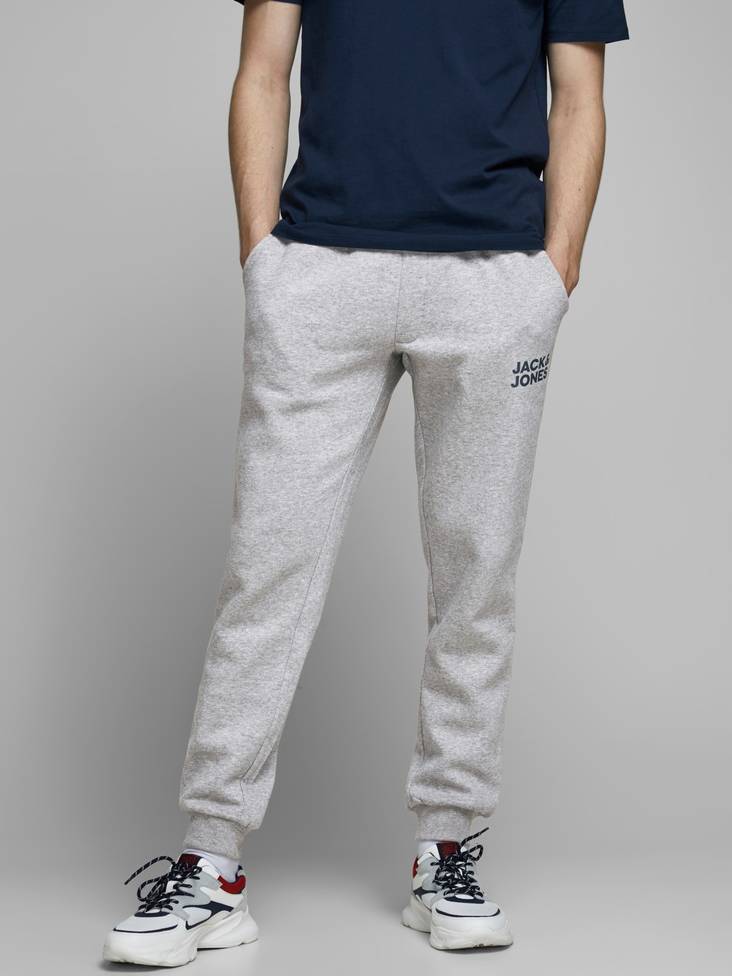 Jack&Jones Sweat Pants Gordon, light grey - Men's trousers - 129847 - 1