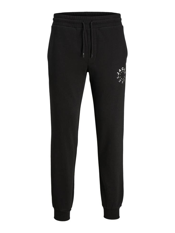 Jack&Jones sweatpants Gordon warrior black - Men's trousers - 134067 - 1