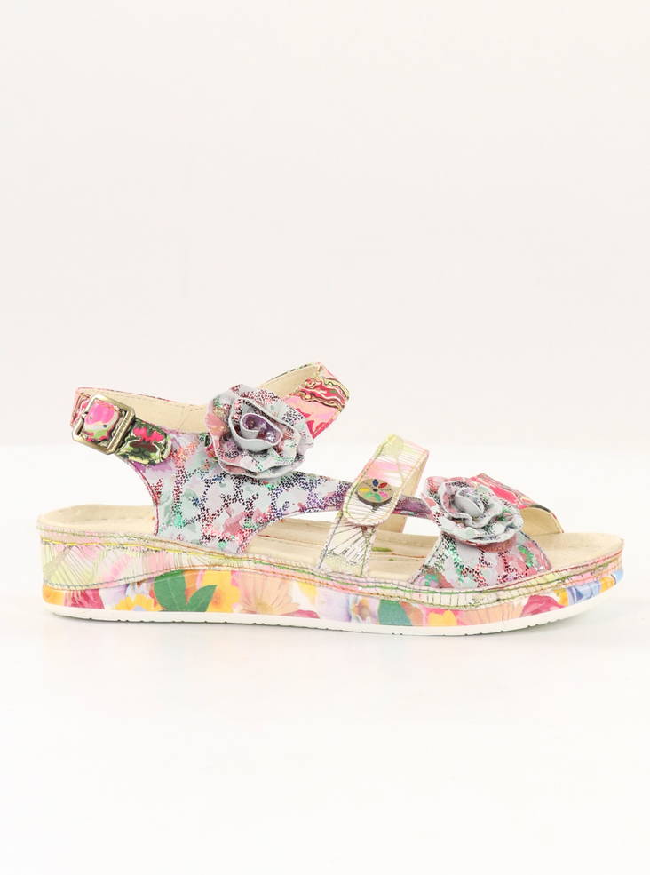 Laura Vita Sandals Brcuelo 06 peche - Women's sandals - 135267 - 1