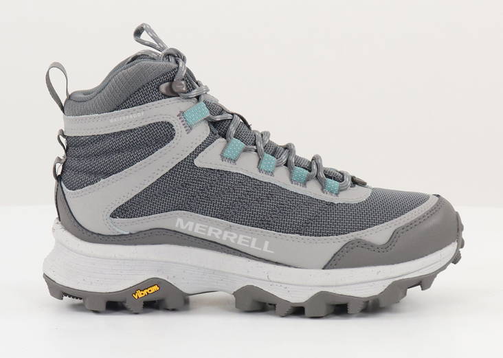 Merrell Studded Shoes Moab thermo, charcoal - Women's ankle boots - 131377 - 1