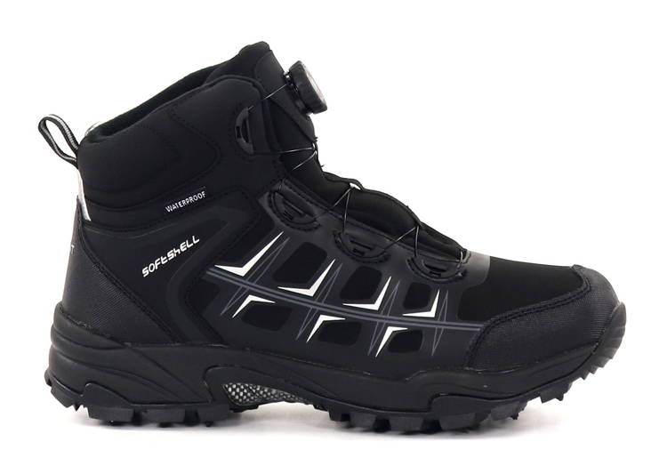 Migant A935-4 men's studded shoes black - Men's ankle boots and boots - 134767 - 1