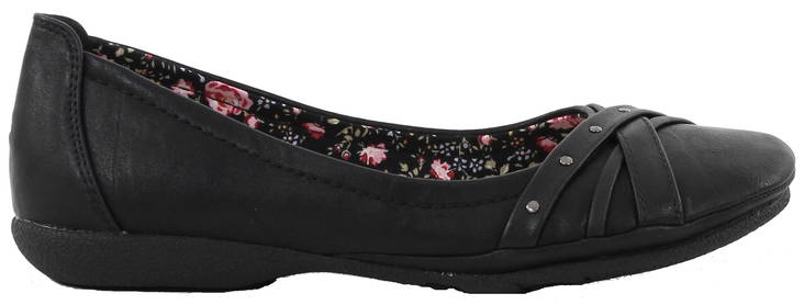 Migant Ballerinas A921-34, Black - Ballerinas - 123577 - 1