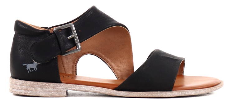 Mustang Sandals 1388-806-9, Black - Women's sandals - 128437 - 1