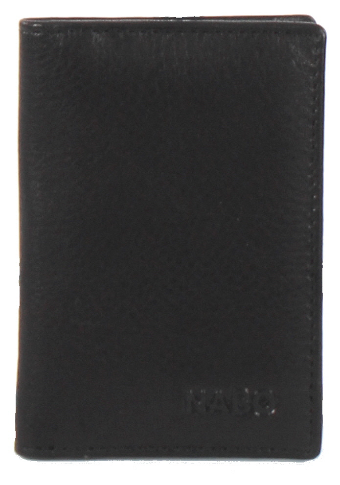 Nabo Leather Wallet NK257, Black - Wallets - 123797 - 1