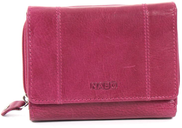 Nabo Leather Wallet NK247, fuchsia - Wallets - 130657 - 1