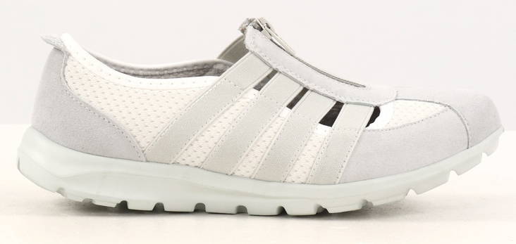 Natura Walking Shoes Christine, Taupe/Bone - Women's walking shoes - 128677 - 1