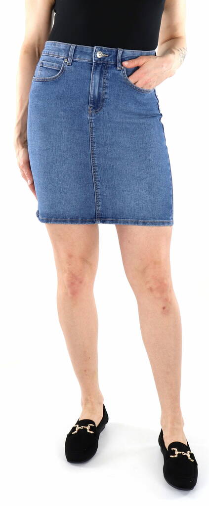 Only Denim skirt Wonder HW medium blue - Skirts - 136067 - 1