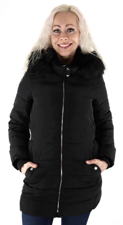 jdy skylar padded hood jacket