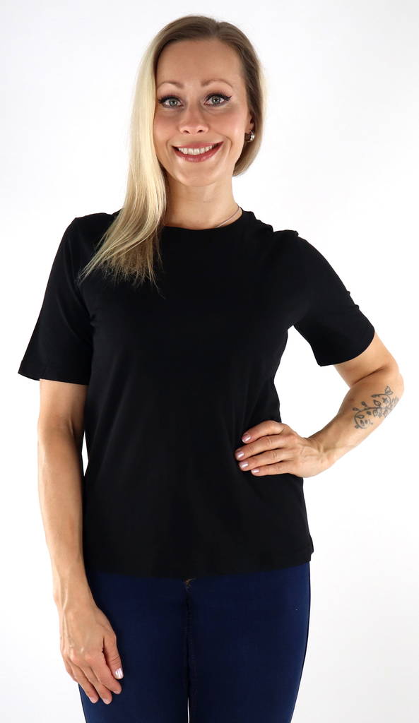 Only T-shirt s/s tee jrs black - Women's T-shirts - 133917 - 1