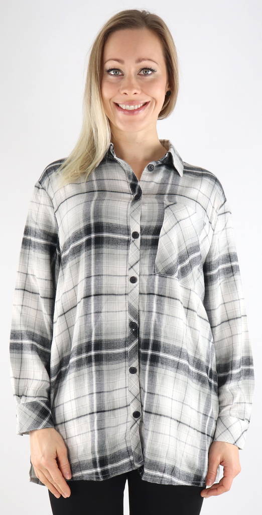 Only Dress Shirt, black/cloud - Women's shirts and blouses - 132097 - 1