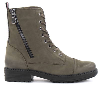 PS Poelman Ankle Boots LP16853, Dark Green - Stilettoshop.eu webstore
