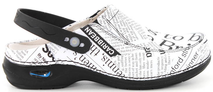 Nursing Care Machine washable clogs WG4PF9 journal/news - Women's work shoes - 113197 - 2