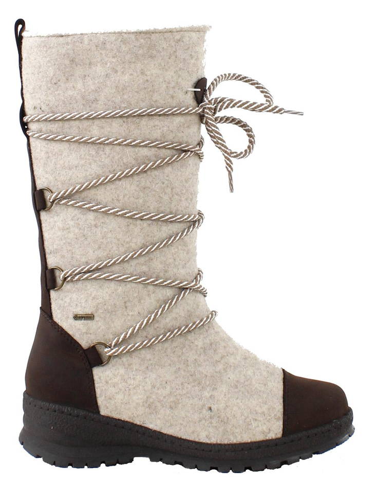Pomar Felt boots Saana Goretex 39070 frost felt - Women's boots - 132557 - 1