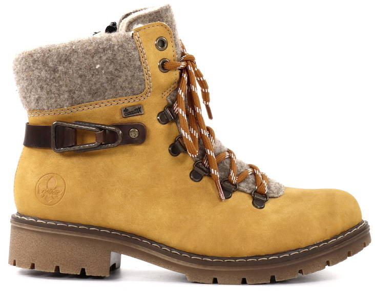 Rieker Ankle Boots Y9131-68, Yellow - Rieker ankle boots - 127707 - 1