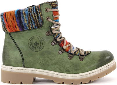 rieker boots green