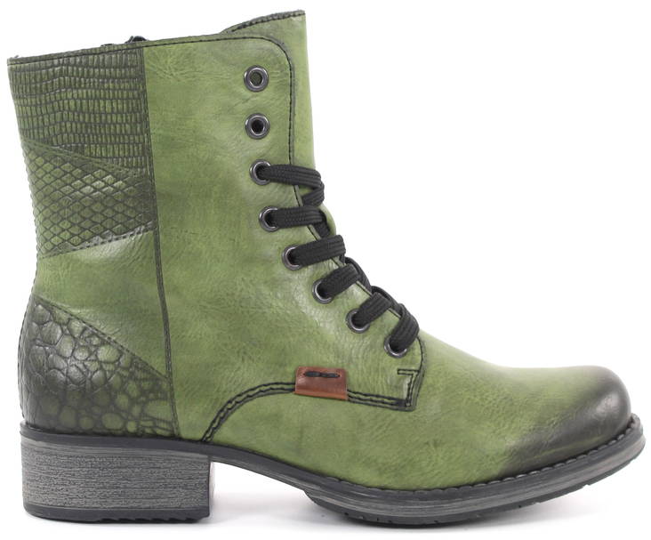 Rieker Ankle Boots Y9718-52, Green - Rieker ankle boots - 126677 - 1