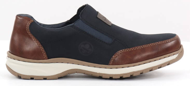 Rieker Walking Shoes 03354-14, blue - Men's walking shoes - 132867 - 1