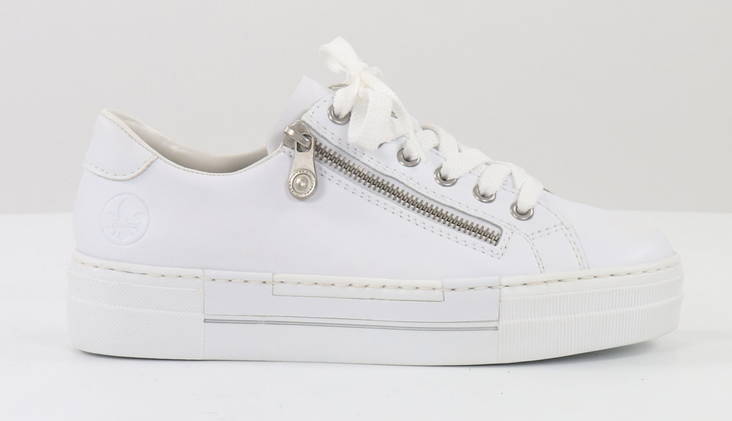 Rieker Sneakers N4921-81, white - Rieker women`s sneakers - 132997 - 1