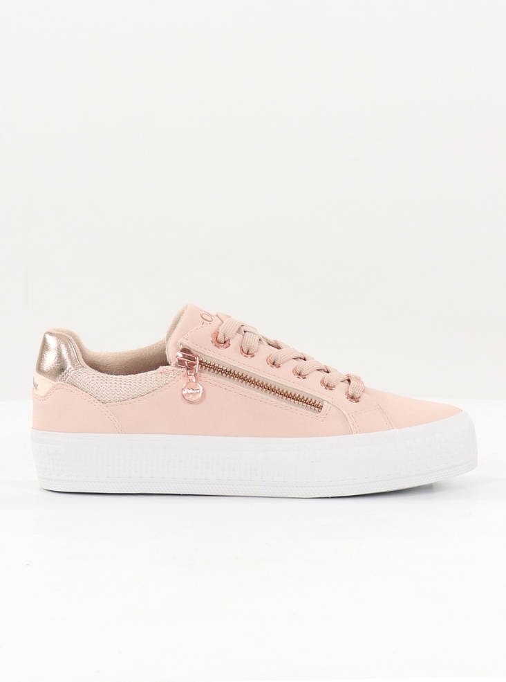s oliver sneaker rose gold