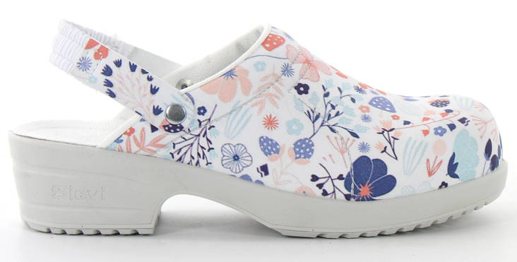 Sievi Machine washable Work Shoes flower - Women's work shoes - 123227 - 1