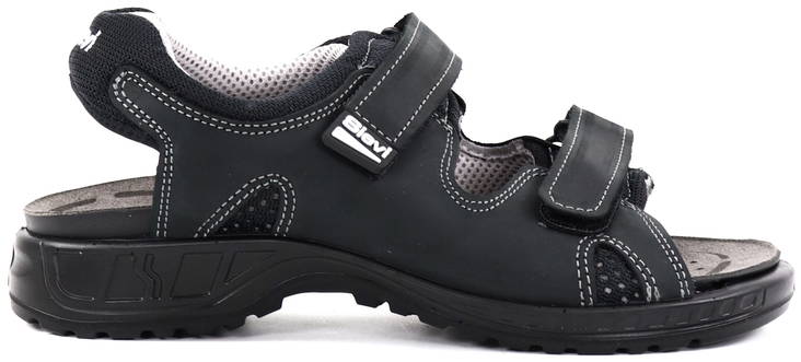 Sievi Sandals Rom 2, Black - Men's sandals - 128047 - 1
