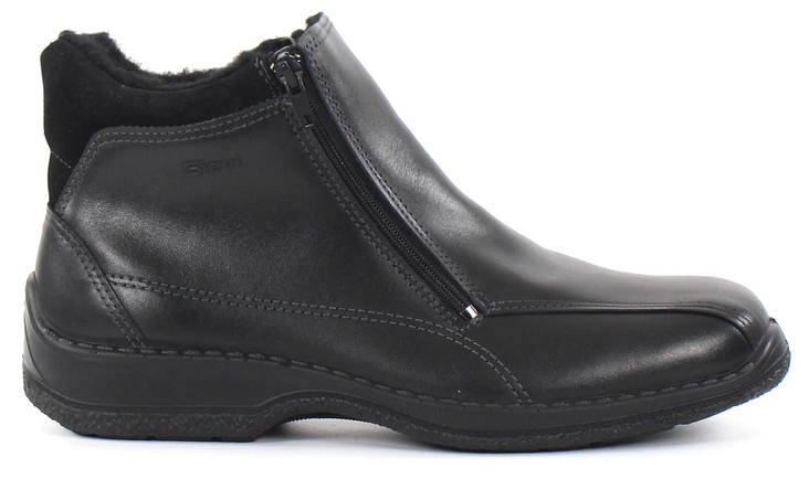 Sievi Leather Ankle Boots Risto XL, black - Men's ankle boots and boots - 132417 - 1