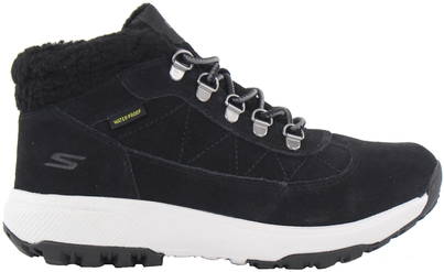 gray skechers boots