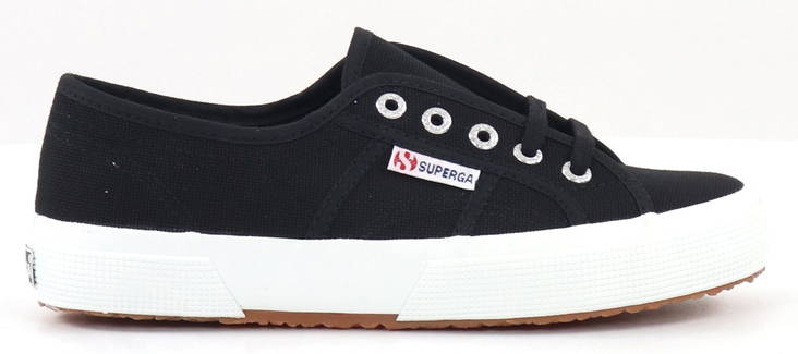 Superga Sneakers 2750-Cotu Classic black-white - Women's sneakers - 133207 - 1