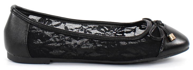 Tapas Ballerinas Ginnie, Black - Ballerinas - 123187 - 1