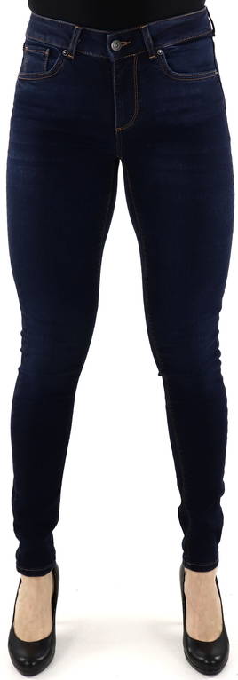 Vero moda Lux Normal Waist Super Slim Jeans Black, Dressinn