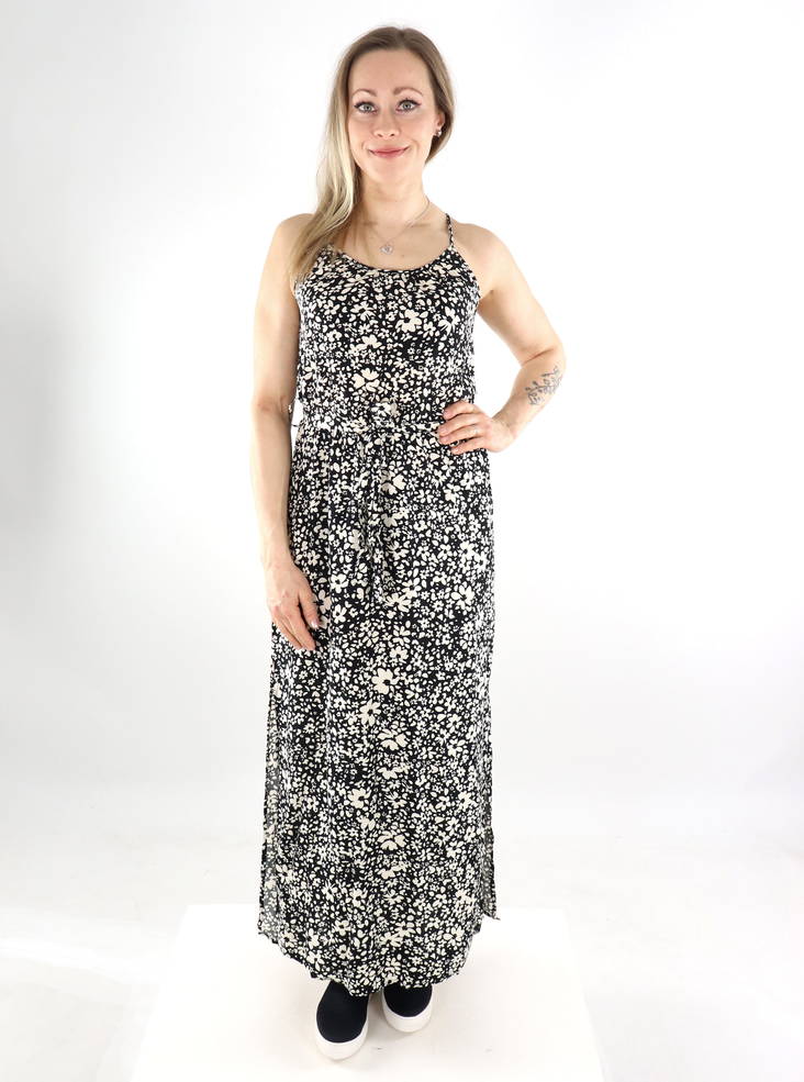 Vero Moda Dress Easy maxi black / floral pattern - Dresses and tunics - 135447 - 1