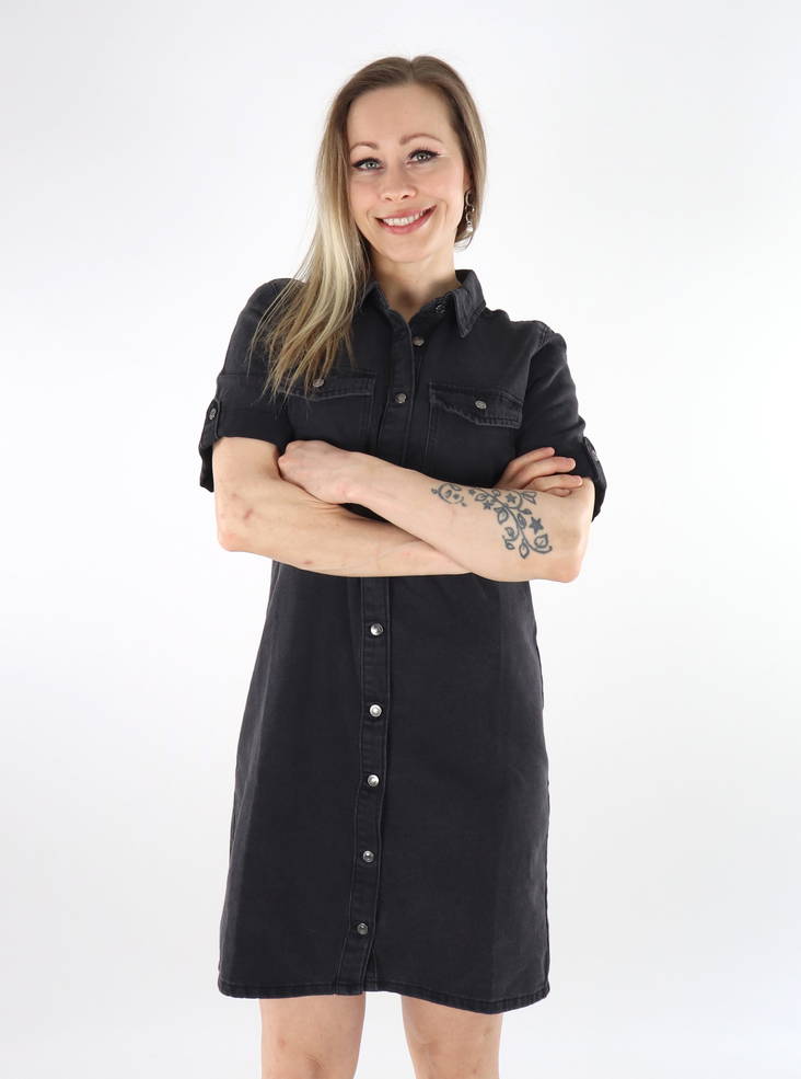 Vero Moda denim dress Denim black - Dresses and tunics - 135897 - 1