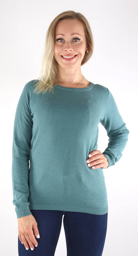 Vero Moda Sweater care structure north atlantic - Women's knitwear - 131417 - 1