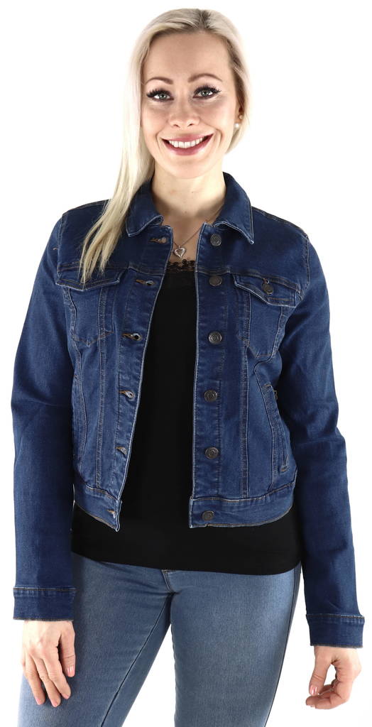 Vero Moda Stretchy Women's Denim Jacket Hotsoya mediumblue - Women's denim jackets - 127967 - 1