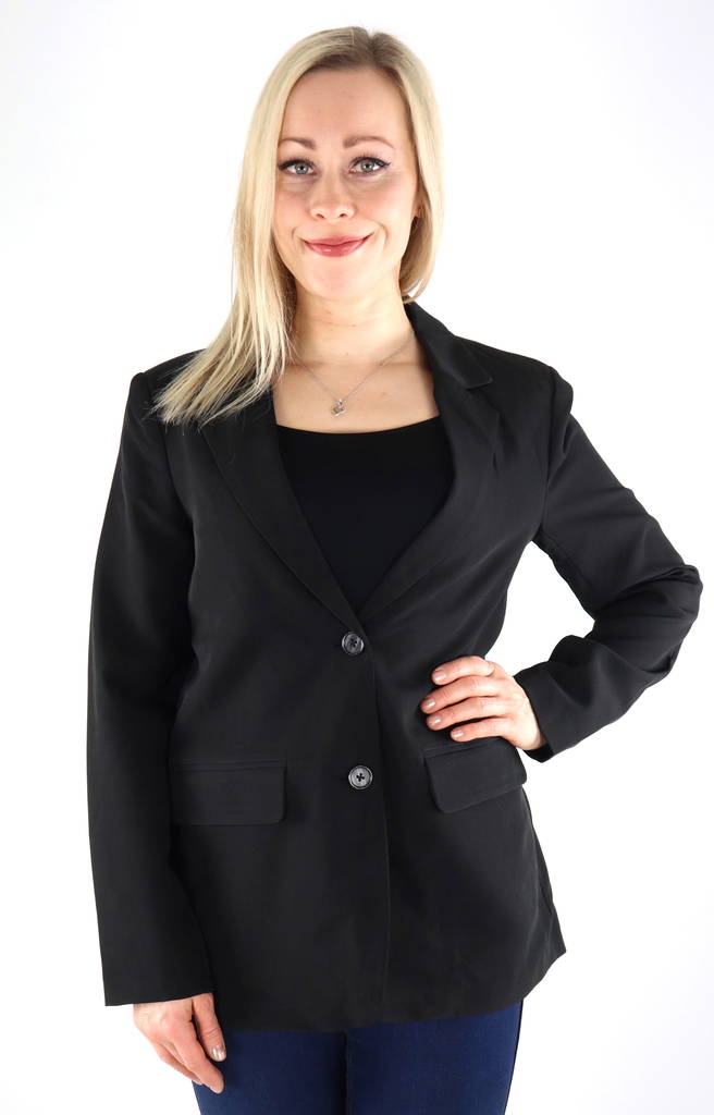 Vila Jacket Comb black - Women's jackets and blazers - 133017 - 1