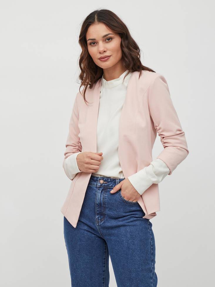 Vila Jacket Her 3/4 misty rose - Women's jackets and blazers - 131527 - 1