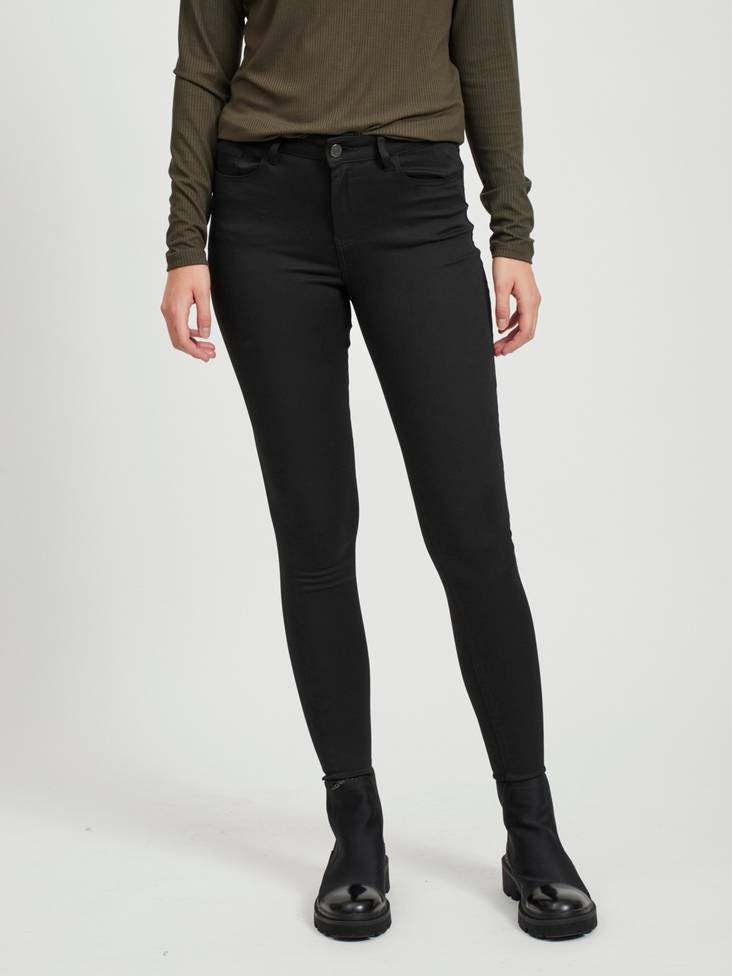 Vila Women's Jeans Stay hw, Black - Women's jeans - 126847 - 1