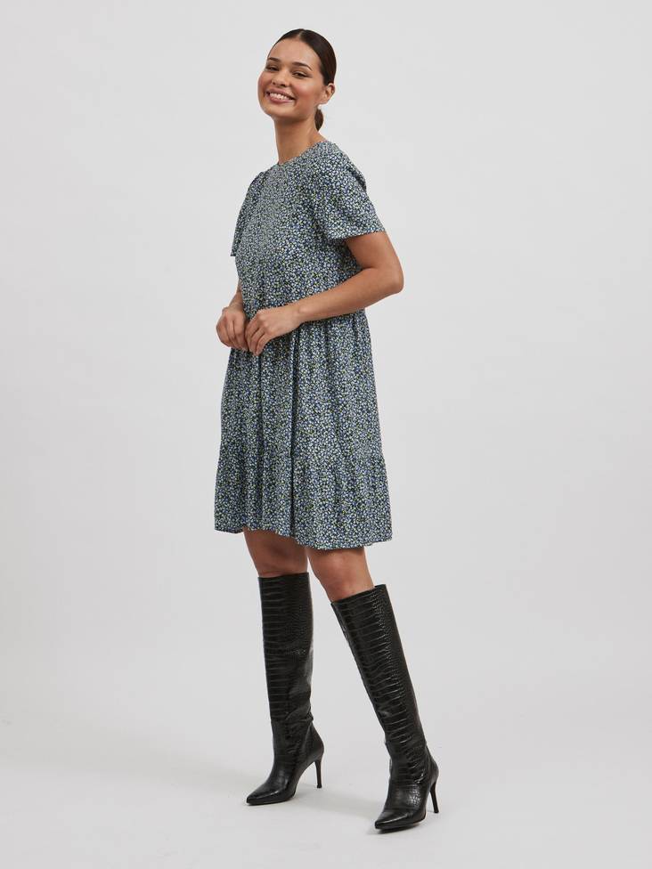 Vila Dress Paya, black/alini - Dresses and tunics - 130277 - 1