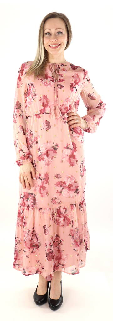 Vila dress V-neck silver pink/mesa rose - Dresses and tunics - 135747 - 1