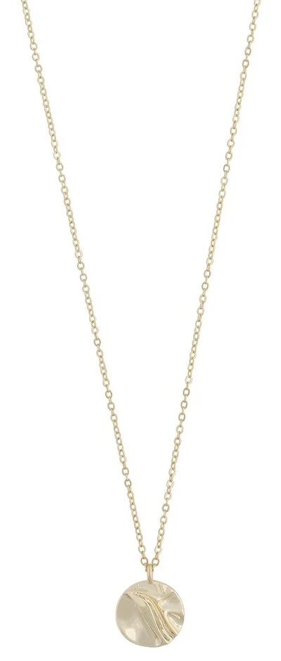 Snö of Sweden Necklace Malibu coin gold - Necklaces - 136267 - 1