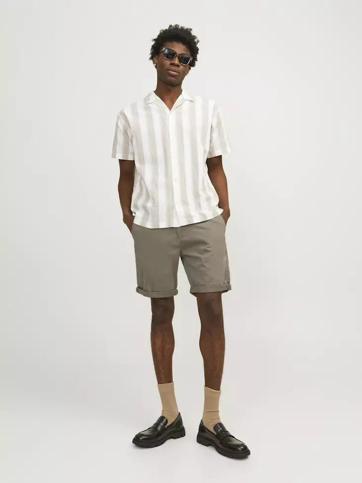 Jack&Jones men's chino shorts Bowie bungee cord - Men's shorts and capri - 136347 - 1