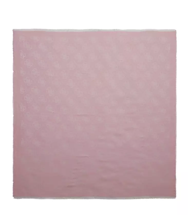 Guess scarf Noelle Kefiah pink logo - Women's scarfs - 136457 - 1